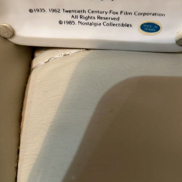 SHIRLEY TEMPLE CLASSIC FIGURINE THE LITTLE COLONEL NOSTALGIA COLLECTIBLES‎ 1985 - Picture 5 of 7